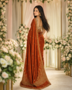 Copper Silk Saree - Image 5